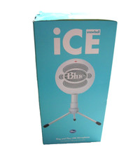 Logitech for Creators Blue Snowball iCE USB Microphone for PC, Mac – White