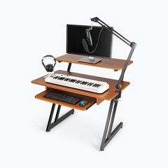 On-Stage WS7500 Series Wood Studio Workstation – Rosewood