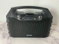 Hotec Wireless Bluetooth Portable PA Speaker System, Karaoke – Open Box