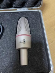 AKG C 3000 B Condenser Cable Professional Microphone & Case work tested