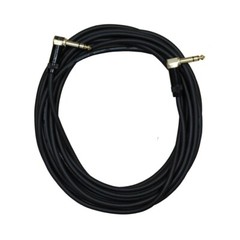 50 Ft 1/4″ TRS Right Angle to TRS Right Angle Cable Audio2000’s E25150