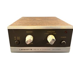 Lafayette SQ-M 4 Channel Decoder Vintage Audio Equipment Japan-Made