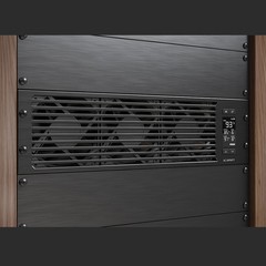 CLOUDPLATE T9, Rack Mount Cooling Fan Panel 3U Exhaust, AV Equipment 19″ Rack