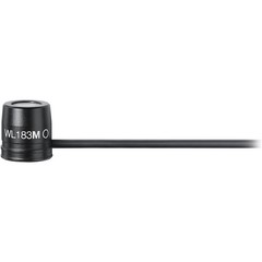 Shure WL183m Omnidirectional Condenser Lavalier wLEMO Termination Refurbished