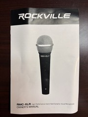 Behringer Xenyx 1202FX 12 Channel Mixer Rockville RMCXLR Microphone (X4) Bundle