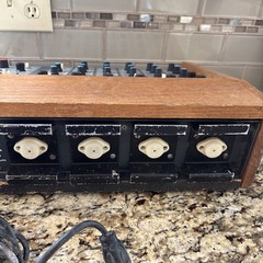 HOLMES MXP-6 Sound Board Mixing Console PA CONTROL CENTER -RARE- TURNS ON- READ!