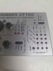 Behringer CT100 Professional 6-in-1 Cable Tester Model CT100 (T8)