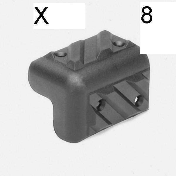 plastic Corner Large Chevron Stacking corner X 8