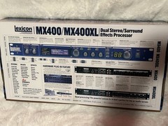 NEW Lexicon MX400 Duel Stereo Effects Processor Reverb