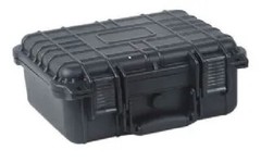 Tactical Case 13 Inch Black, Cubed Foam Interior for Equipment Weather/Water