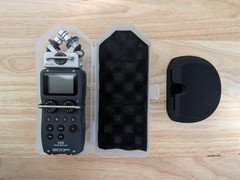 Zoom H5 4-Track Portable Digital Recorder – XYH-5 XY Stereo Mic Module – Case