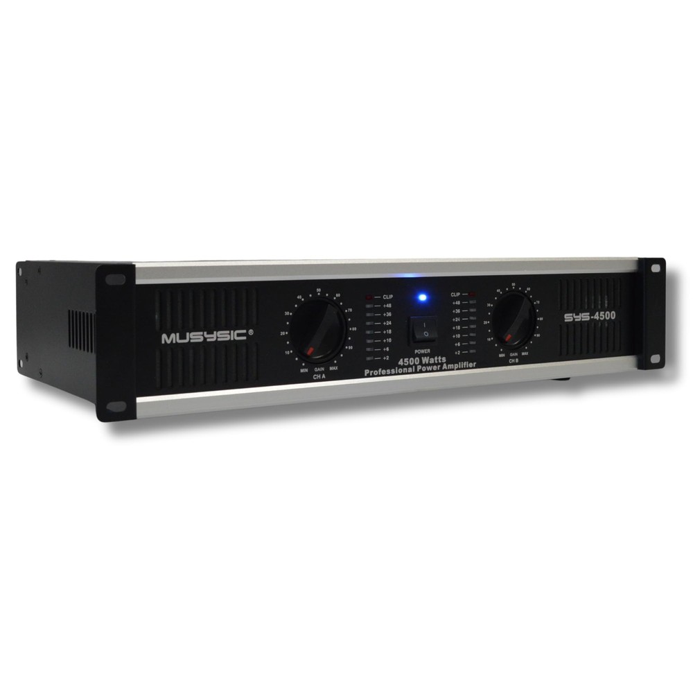 Professional Power Amplifier 2 Channel 4500W – Home Audio Component Amplifier…