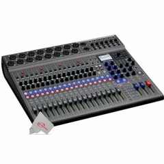 Zoom LiveTrak L-20 Digital Mixer Multitrack Recorder + Accessory Bundle