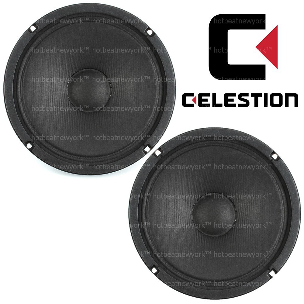 Celestion TF0818MR 8″ inch Professional Midrange Speakers Closed Sealed Back 2pc
