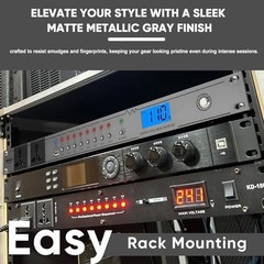 Rack Mount Power Conditioner 20A Sequencer 10 Outlets Surge Protector