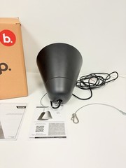 Biamp P60DT-BL 6.5″ Two Way Pendant Loud Speaker, Black New