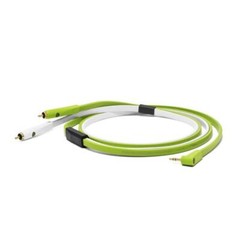 Oyaide d+MYR Class B 2.5m Cable Green 3.5 mini stereo to RCA Y cable New