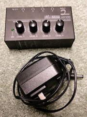TWO used Behringer Micro AMP HA400 Ultra Compact 4 Channel Stereo Headphone Amps