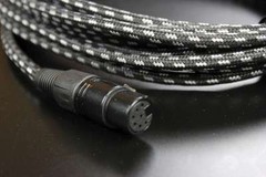 7 Pin XLR 20ft Female Male Vacuum Tube Microphone 20′ Cable Cord Black Tweed Mic