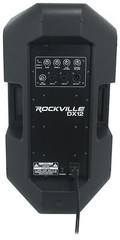 (2) Rockville DX12 12″ Class D 2000w PRO Powered Active DJ PA Speakers 500w RMS!