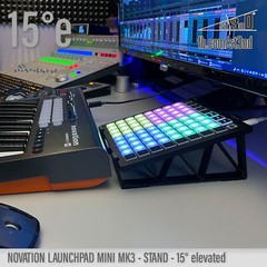 STAND for Novation Launchpad Mini MK3 – 15° – Raised (by 50mm)