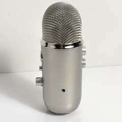 Blue Yeti USB Condenser Microphone Silver Multi Pattern Tested Working ONLY
