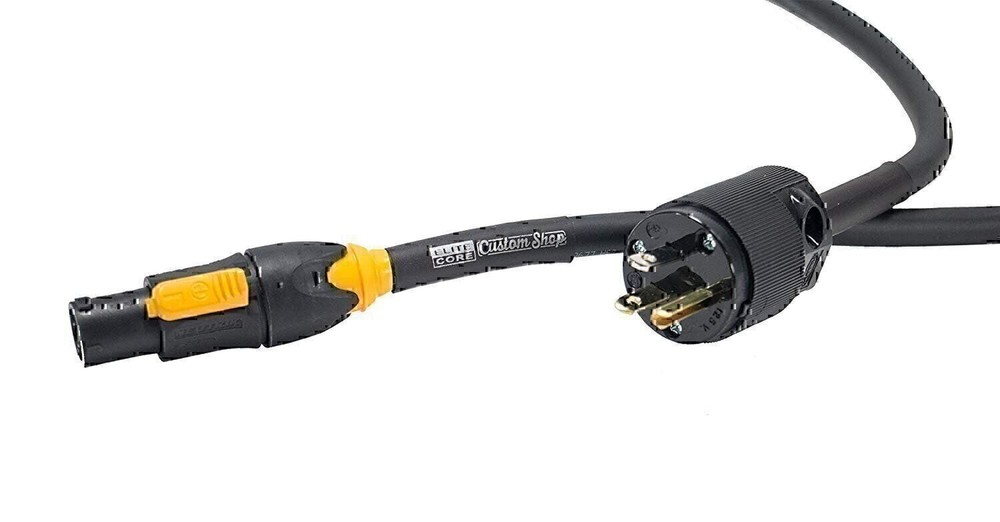 Elite Core Genuine Neutrik | PowerCON True1 to Edison Male | 12 AWG Extension…
