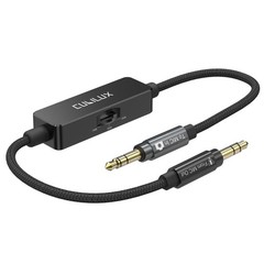 3.5Mm TRS Line to Microphone Attenuator Cable 3-Level -10Db/-20Db/-30Db Camera