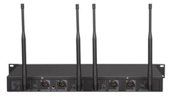 GTD 4×800 Ch Diversity Wireless Lavaliere Lapel Headset Microphone Mic 787L