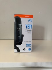 Blue Yeti Professional Multi-Pattern USB Condenser Microphone – Blackout