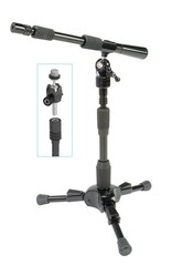 Triad-Orbit TM Mini Tripod Microphone Boom Stand with Orbital Mic Adapter