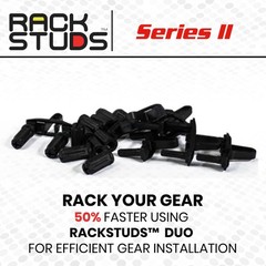 Rackstuds DUO20 Rack Mount Solution 20-Pack – Easy Server Setup
