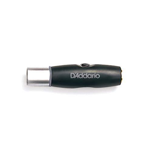 D’Addario Accessories Male XLR male to balanced 1/4″ female adapter