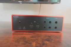 Focusrite Scarlett 4i4 USB-C Audio/MIDI Interface (4th Generation)
