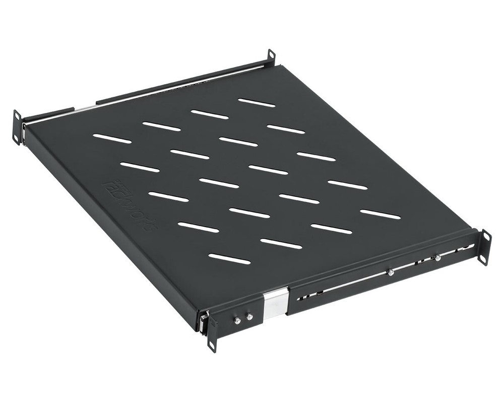 Gator Cases GRW-SHELF1SLD 1U Sliding Rack Shelf, 13.8″ Deep