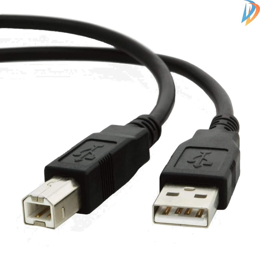 Versatile 10FT USB 2.0 Cable for MIDI and PC Devices – High-Speed Braided Cord
