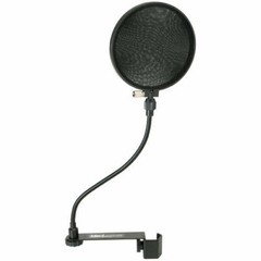 Talent – PF-1 – 6″ Clamp-On Flexible Studio Microphone Wind Screen Pop Filter