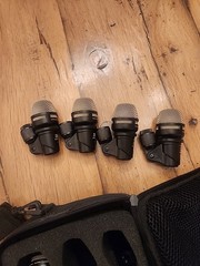 Equation Audio Drum 6 Mic Set DM.104.SLF, DMI.101 DMI102S Supercardioid TESTED