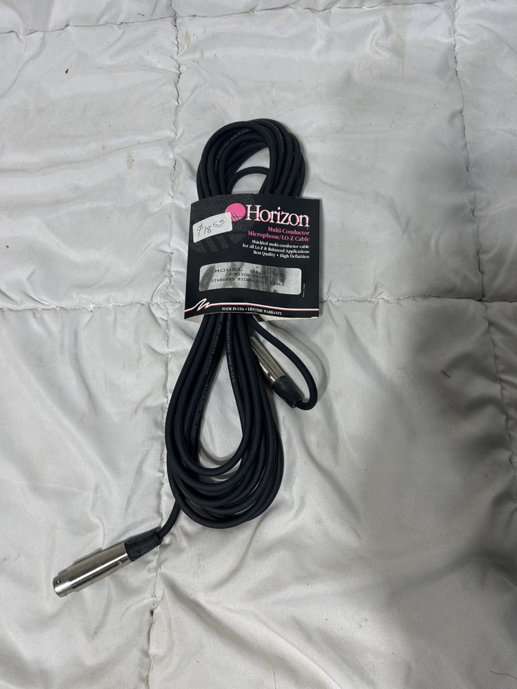 Rapco Horizon SLZ-25 Standard Lo-Z Microphone XLR Cable 25 ft. New