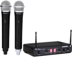 Samson Concert 288 Handheld Dual-Channel Wireless System with Q6 Microphone – I