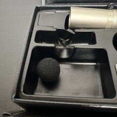 Sony ECM-55B Electret Condenser Lavalier Microphone w/Case Windscreen +