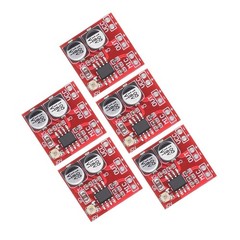 5Pcs Electret Microphone Amplifier Module Adjustable Gain LM386 20‑200x DC4V‑12V