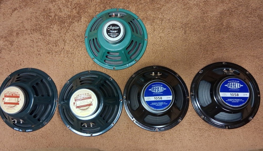 5 Guitar Amp Speakers