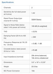 Crown CDi1000 2-Channel, 500w 2,4,8-ohm 70V/140V Commercial Power Amplifier Amp