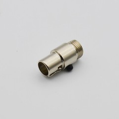 mini xlr 3/4/5 pin female connector 5lot for audio microphone mic cable silver