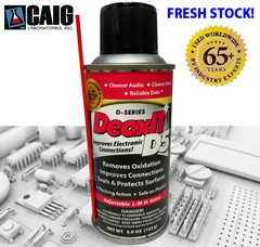DeoxIT D5S-6-LMH can, LMH Spray Valve, 5% Solution, 5 oz FRESH STOCK CAIG LABS