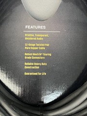New Livewire Elite 12g Speaker Cable 1/4 in. to 1/4 in. 100 Feet ES100QQ (7E)