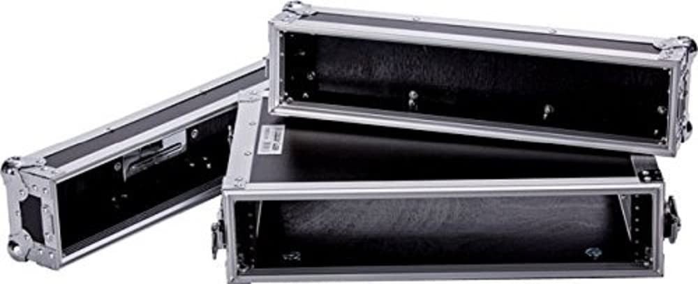 DEEJAY LED Lightweight And Durable Fly Drive Case Engineered to Hold 2u Effect