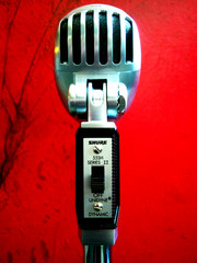 2022 Shure Brothers 55SH dynamic cardioid microphone Elvis w case 55S 55 556S
