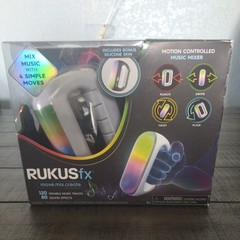 Rukus FX Hand Held Motion Controlled Music Mixer Bonus Silicone Skin RUKUSfx NEW